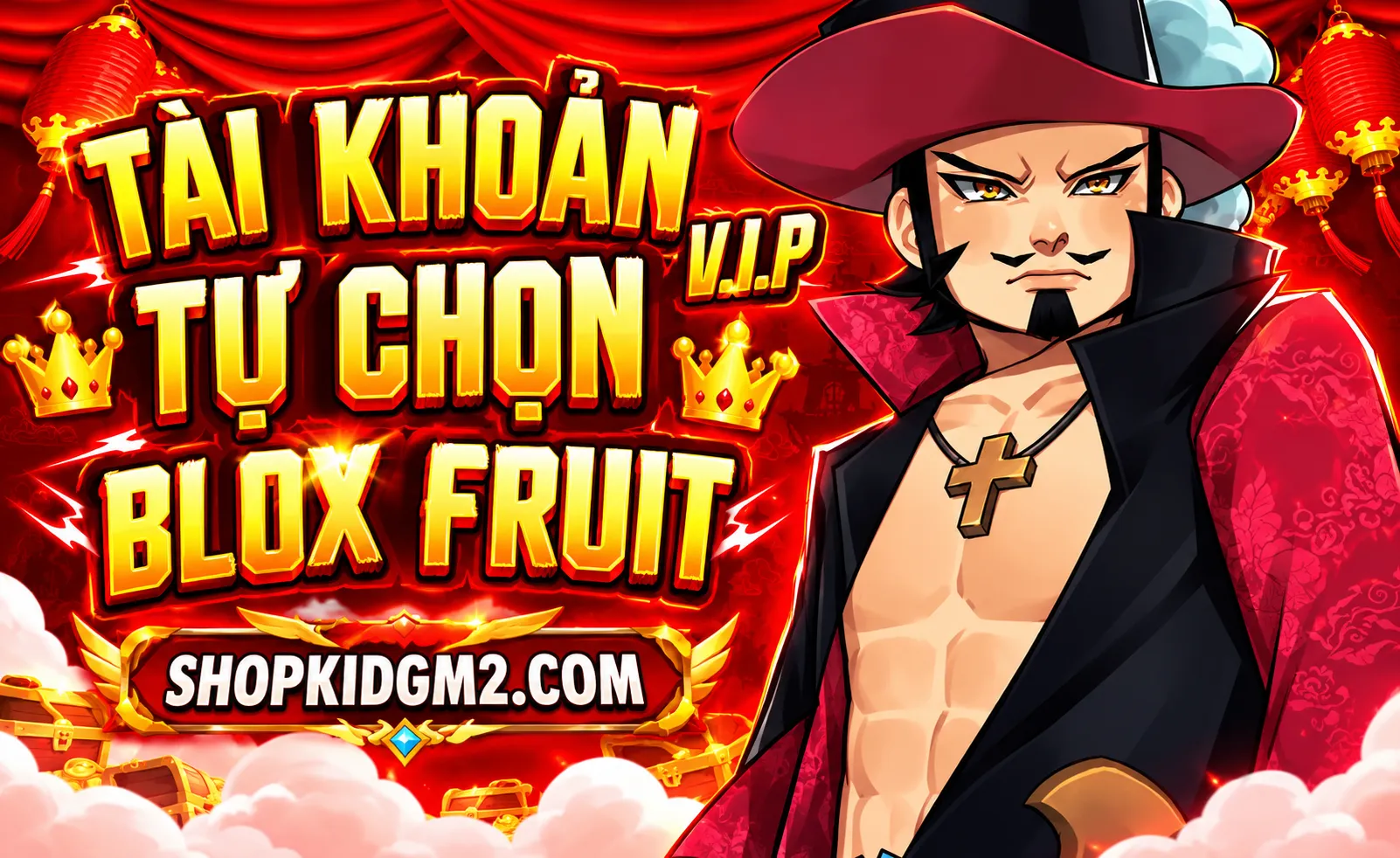 ACC BLOX FRUIT VIP(TỰ CHỌN)